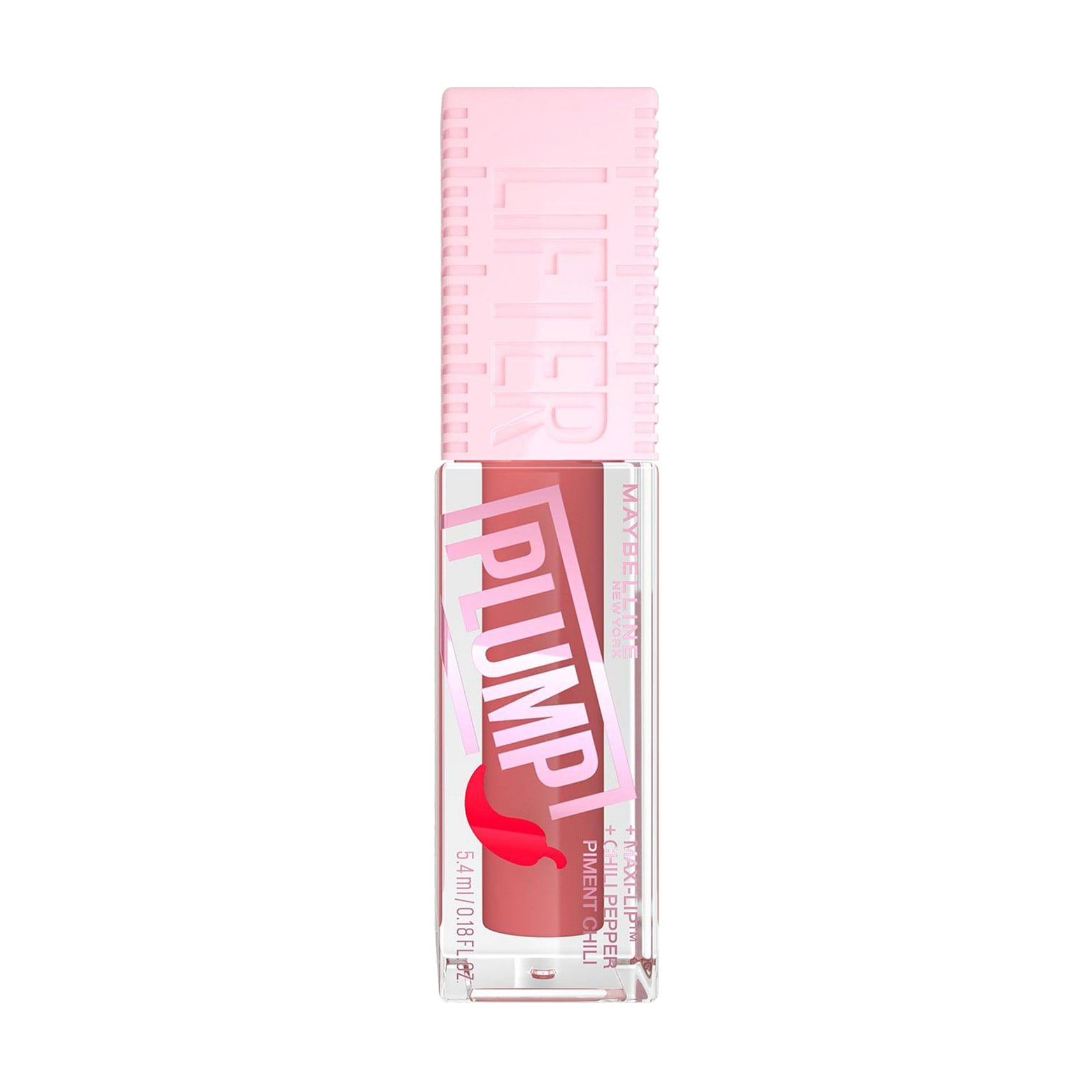 Блиск-плампер для губ Maybelline New York Lifter Plump з екстрактом перцю чилі 005 Peach Fever, 5.4 мл